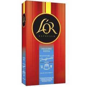 Kapsle pro espressa L’OR Passione Rossa Maranello Decaffeinato (10 ks) 
