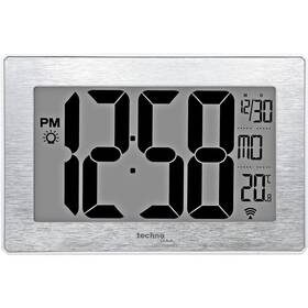 Nástěnné hodiny TechnoLine WS 8019 stříbrné