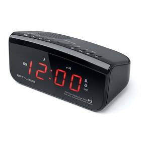 Radiobudík MUSE M-12 CR černá barva
