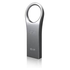 USB Flash Silicon Power Firma F80 16GB stříbrná barva
