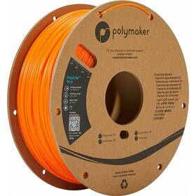 Tisková struna Polymaker PolyLite PLA, 1,75 mm, 1 kg (PA02008) oranžová