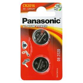 Baterie lithiová Panasonic CR2016, blistr 2ks (CR-2016EL/2B)