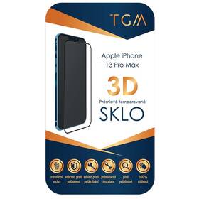 Tvrzené sklo TGM 3D na Apple iPhone 13 Pro Max černé - rozbaleno - 24 měsíců záruka