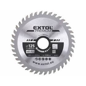 EXTOL PREMIUM 8803207 125x2,2x22,2mm, 40T