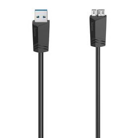 Kabel Hama USB-A / USB 3.0 micro-B, 0,75 m (200626) černý