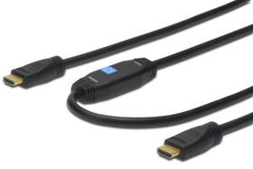 Digitus HDMI 1.4, 15m, ethernet, aktivní zesílení