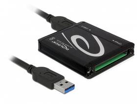 Čtečka paměťových karet DeLock USB 3.0 / CFast (91686) černá