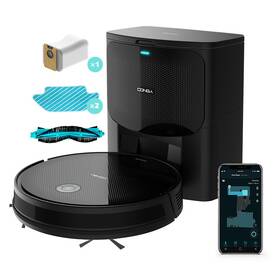 Robotický vysavač Cecotec Conga 2499 Ultra Home Titanium černá barva
