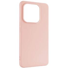 Kryt na mobil FIXED Story na Xiaomi Redmi Note 14 růžová barva
