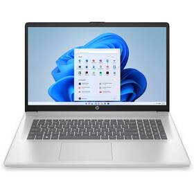 Notebook HP 17-cn4007nc stříbrná barva
