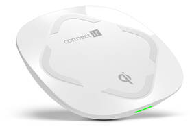 Bezdrátová nabíječka Connect IT Qi CERTIFIED Wireless Fast Charge (CWC-7500-WH) bílá