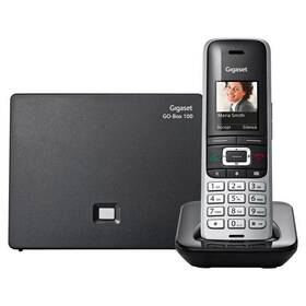 Domácí telefon Gigaset Premium 100A Go (S30852-H2625-R611) černý - zánovní - 24 měsíců záruka