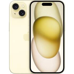 Mobilní telefon Apple iPhone 15 128GB Yellow (MTP23SX/A) - rozbaleno - 24 měsíců záruka
