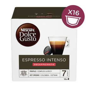 NESCAFÉ Dolce Gusto® Espresso Intenso Decaffeinato kávové kapsle 16 ks