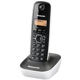 Domácí telefon Panasonic KX-TG1611FXW (362993) šedý/bílý