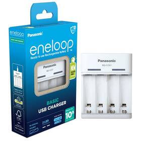 Nabíječka Panasonic Eneloop BQ-CC61 na USB pro AA,AAA (BQ-CC61USB)