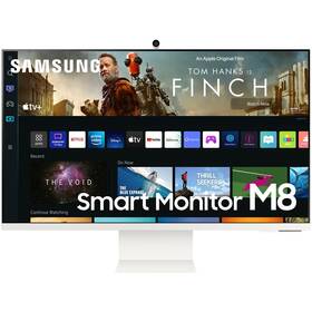 Monitor Samsung Smart Monitor M8 - Warm White (LS32BM801UUXEN)