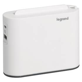 Rozbočovací zásuvka Legrand 2× zásuvka, USB bílá barva
