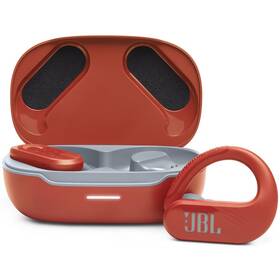 Sluchátka JBL Endurance Peak 3 červená barva

