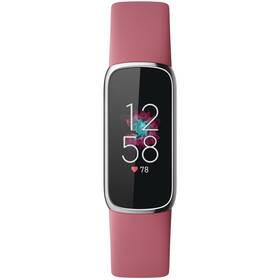 Fitness náramek Fitbit Luxe - Orchid/Platinum Stainless Steel (FB422SRMG)
