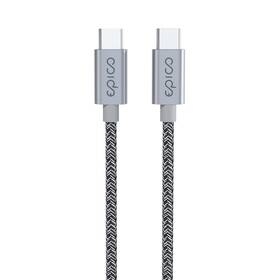 Kabel Epico USB-C/USB-C, 60W, 1,2m (9915141300018) šedý