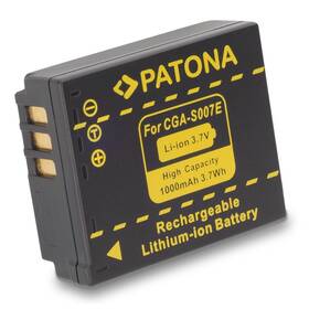 Baterie PATONA pro Panasonic CGA-S007E Li-Ion 3.6V 1000mAh (PT1043)