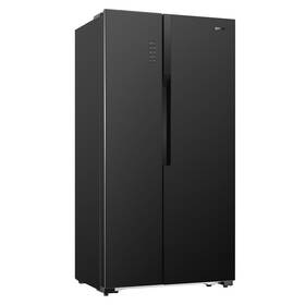 Americká lednice Gorenje NRS9183MB InverterCompressor černá