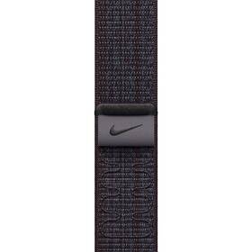 Řemínek Apple 45mm černo-modrý provlékací sportovní  Nike (MUJX3ZM/A)