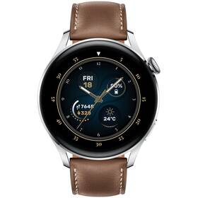 Chytré hodinky Huawei Watch 3 - Brown Leather (55026819)