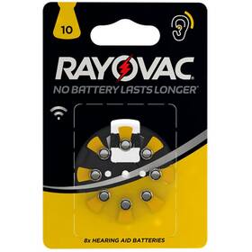 Baterie do naslouchadel Varta Rayovac HAB 10/PR70, blistr 8ks