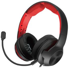 Headset HORI Gaming pro Nintendo Switch (NSP2232) černý/červený