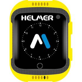 Chytré hodinky Helmer LK 707 dětské s GPS lokátorem (Helmer LK 707 Y) žluté