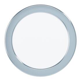 Vestavné svítidlo Eglo Fueva 5, kruh, 16,6 cm, teplá bílá, IP44 (99205) chrom