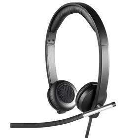 Headset Logitech H650e (981-000519) černý