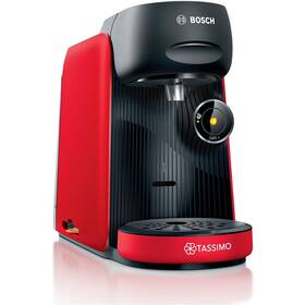 Espresso Bosch Finesse TAS16B3 černé/červené