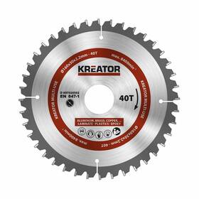 Kotouč pilový Kreator KRT020502 160mm 40T 
