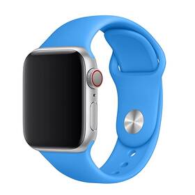 FIXED Silicone Strap na Apple Watch 38/40/41 mm - sytě modrý