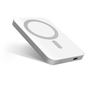 Powerbank Epico 5000mAh Aluminium Magnetic Wireless (9915112100056) stříbrná