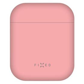 Pouzdro FIXED Silky pro Apple Airpods (FIXSIL-753-PI) růžové