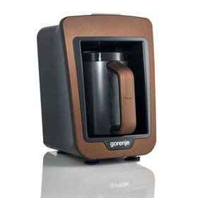 Kávovar pro tureckou kávu Gorenje ATCM730T hnědá barva
