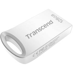 USB Flash Transcend JetFlash 710S 128GB (TS128GJF710S) stříbrný