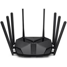 Router Mercusys MR90X, AX6000 Dual-Band Wi-Fi 6 černá barva

