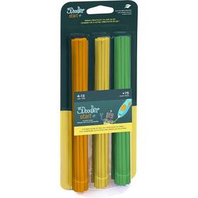 Náplň 3Doodler ECO-PCL pro 3D pero Start+ 75ks žlutá barva
