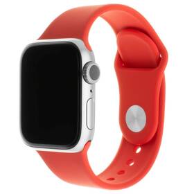 Řemínek FIXED Silicone Strap na Apple Watch 38/40/41 mm červená barva
