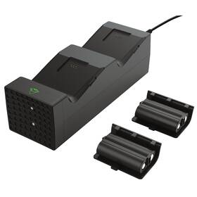 Dokovací stanice Trust GXT 250 Duo Charging Dock pro Xbox Series X/S černá barva
