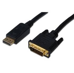 Kabel Digitus DP/M- DVI (24+1)/M 2m (AK-340306-020-S) černý
