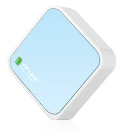 Router TP-Link TL-WR802N Nano (TL-WR802N) bílý/tyrkysový