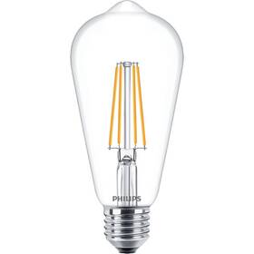 Žárovka LED Philips klasik, 7W, E27, teplá bílá (8718699763053)