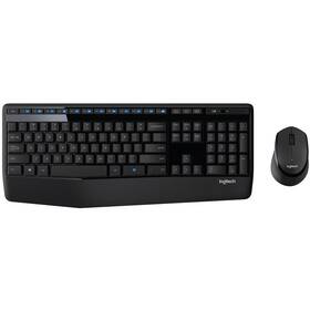 Klávesnice s myší Logitech Wireless Combo MK345, CZ/SK (920-008351) černá