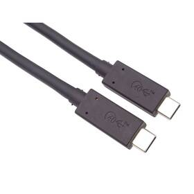 Kabel PremiumCord Thunderbolt 3, 40Gbps, USB4, 0,8m černá barva
